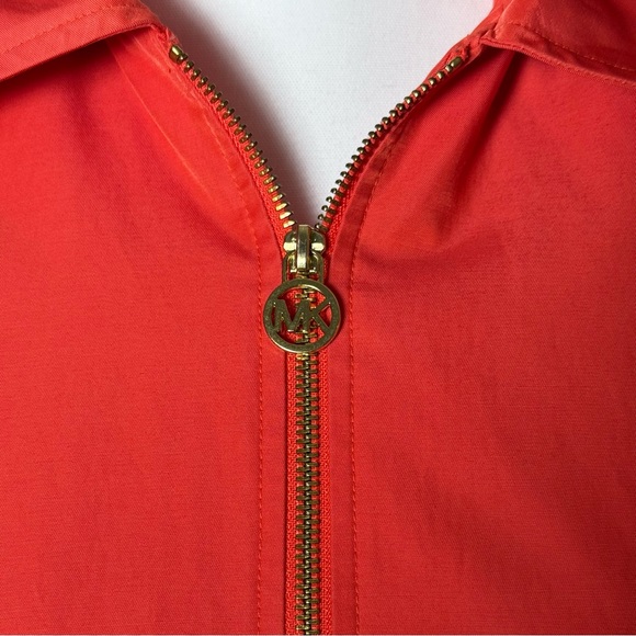 Michael Kors Women's Coral Removable Hood Zip Front Lined Jacket Size PXS - Picture 6 of 12